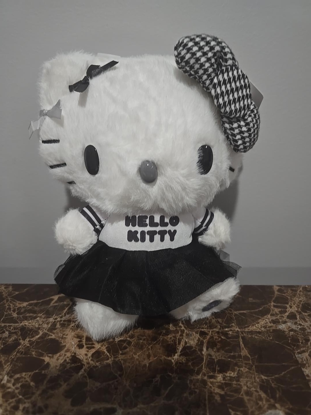 Hello Kitty Plush Dress-Up Toy in White and Black